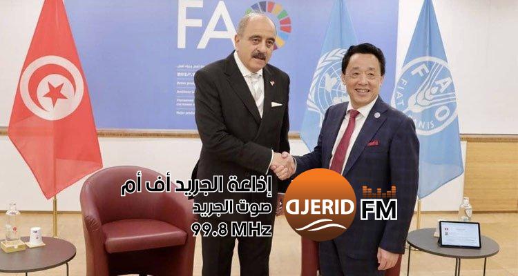 "لقاء هام في روما: وزير الخارجية يناقش مستقبل الغذاء مع مدير عام 'الفاو'" وزير الخارجية يلتقي في روما مدير عام منظمة الأغذية و الزراعة ''الفاو''