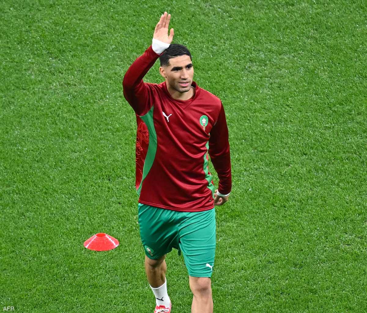 أشرف حكيمي في كأس العالم 2026 مع المنتخب المغربي