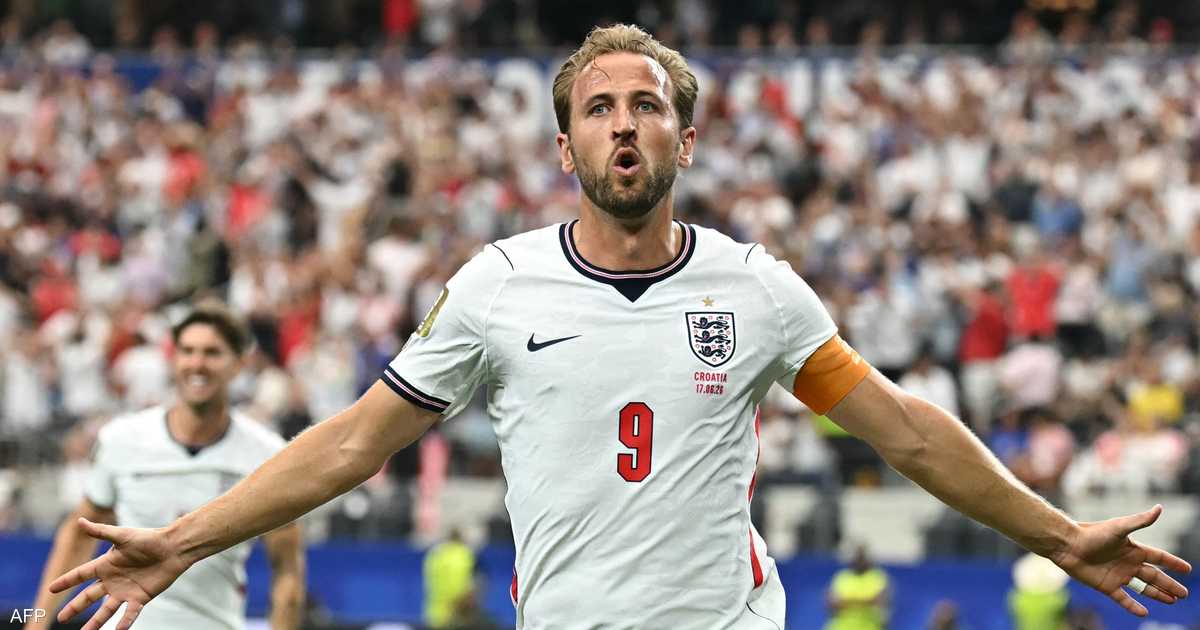 هاري كين يحتفل بهدف إنجلترا في كأس العالم 2026