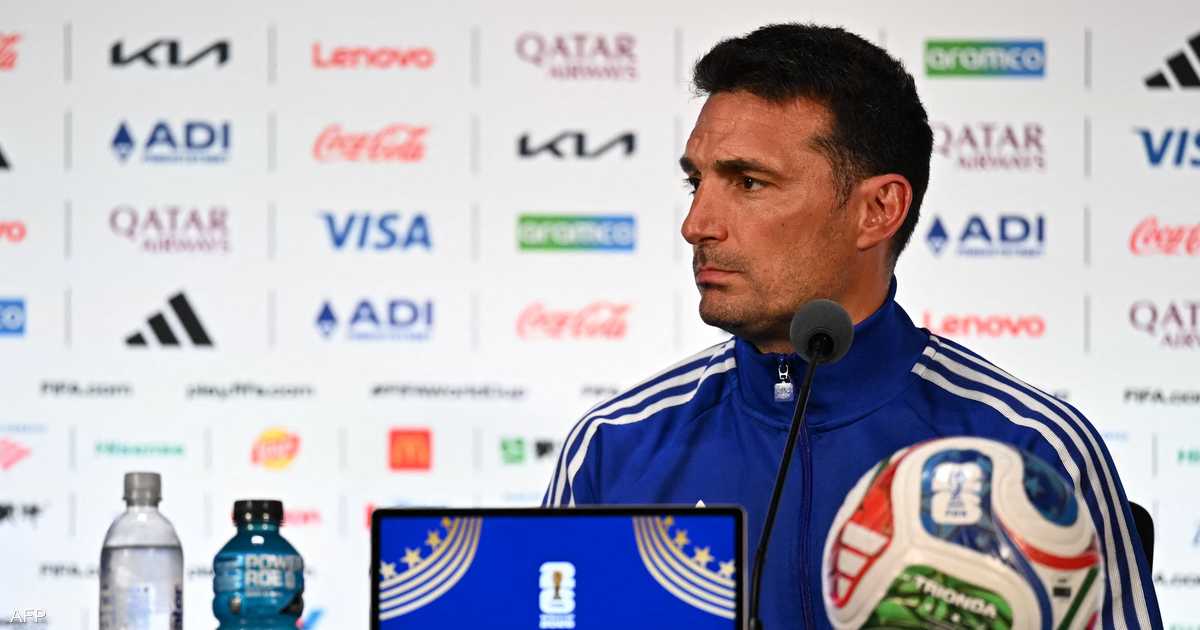 ليونيل سكالوني مدرب الأرجنتين خلال كأس العالم 2026