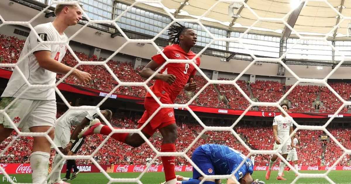 مباراة سويسرا وكندا في كأس العالم 2026