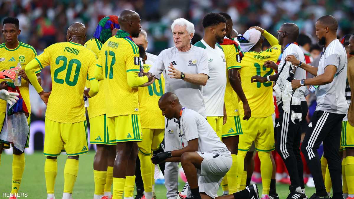 مدرب جنوب إفريقيا خلال كأس العالم 2026