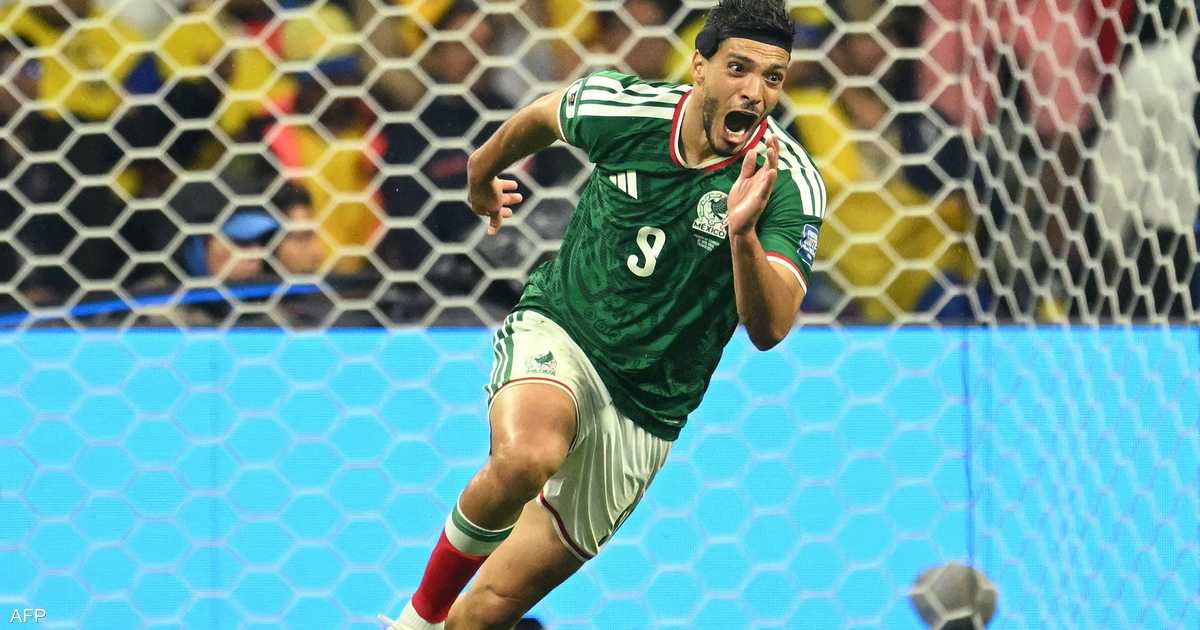 راؤول خيمينيز يسجل هدفاً لصالح المكسيك في كأس العالم 2026