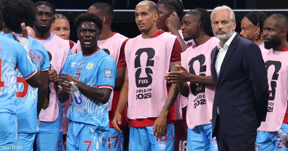 مدرب الكونغو يعبر عن إحباطه بعد خسارة كأس العالم 2026