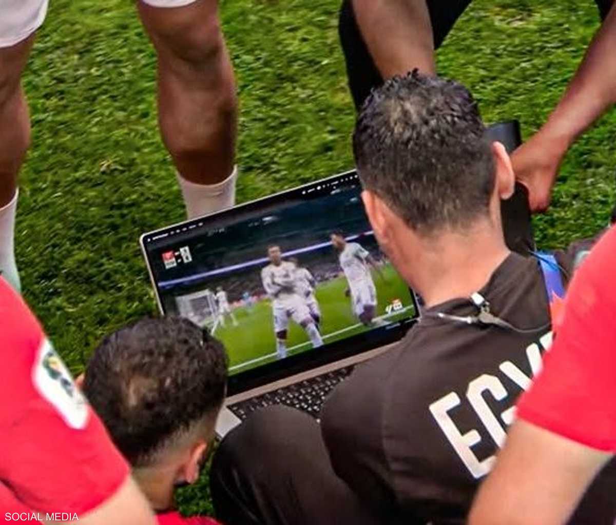 مبابي يتابع مباراة مصر وأستراليا في كأس العالم 2026