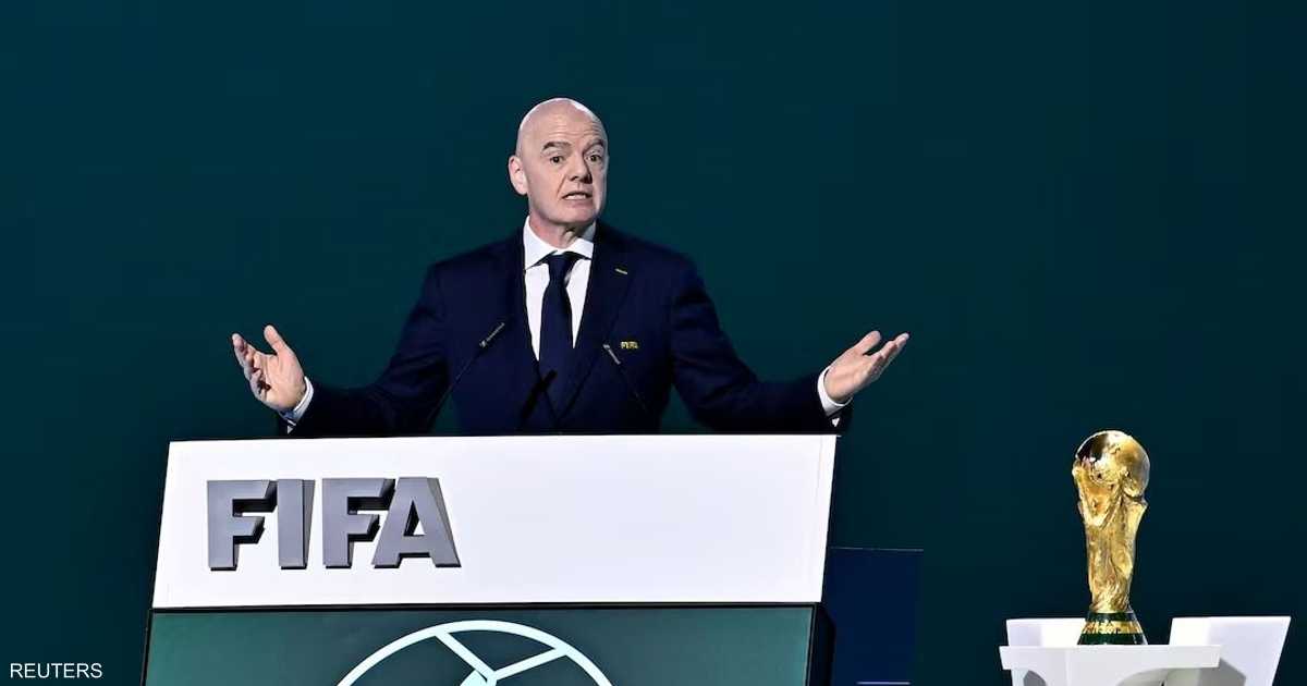 جياني إنفانتينو رئيس الفيفا يتحدث عن كأس العالم 2026