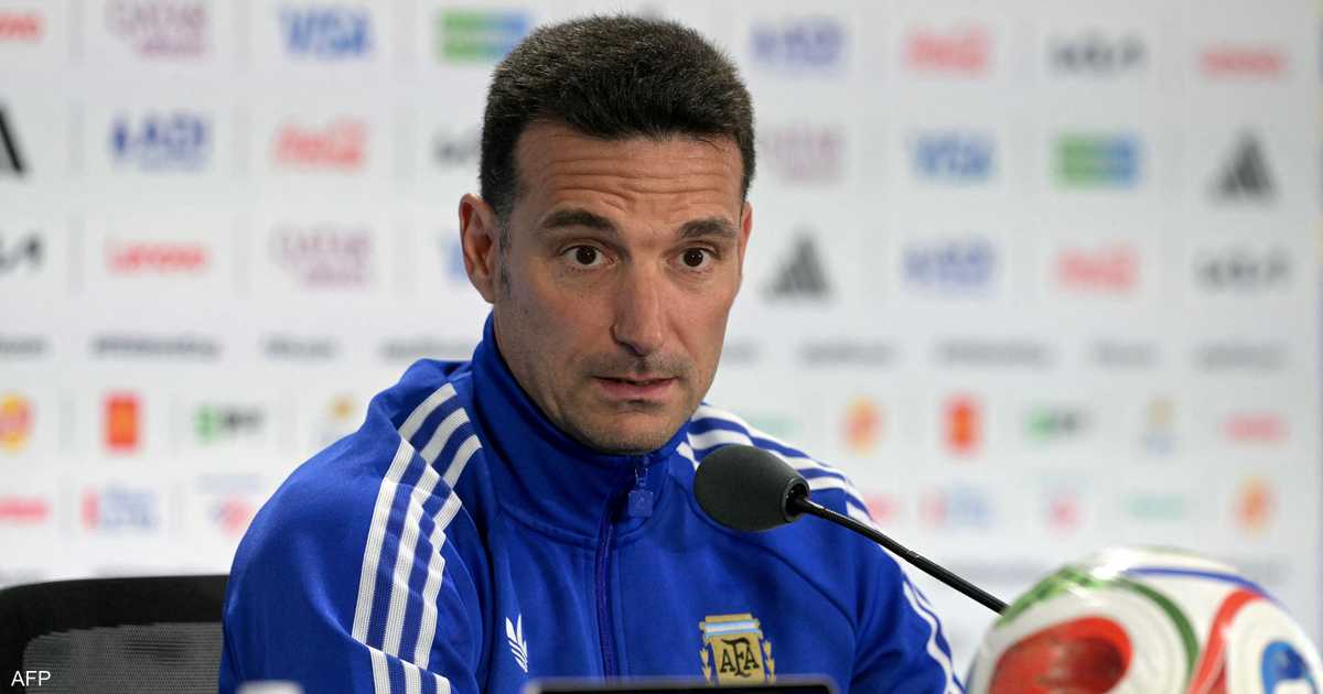 ليونيل سكالوني مدرب الأرجنتين في كأس العالم 2026