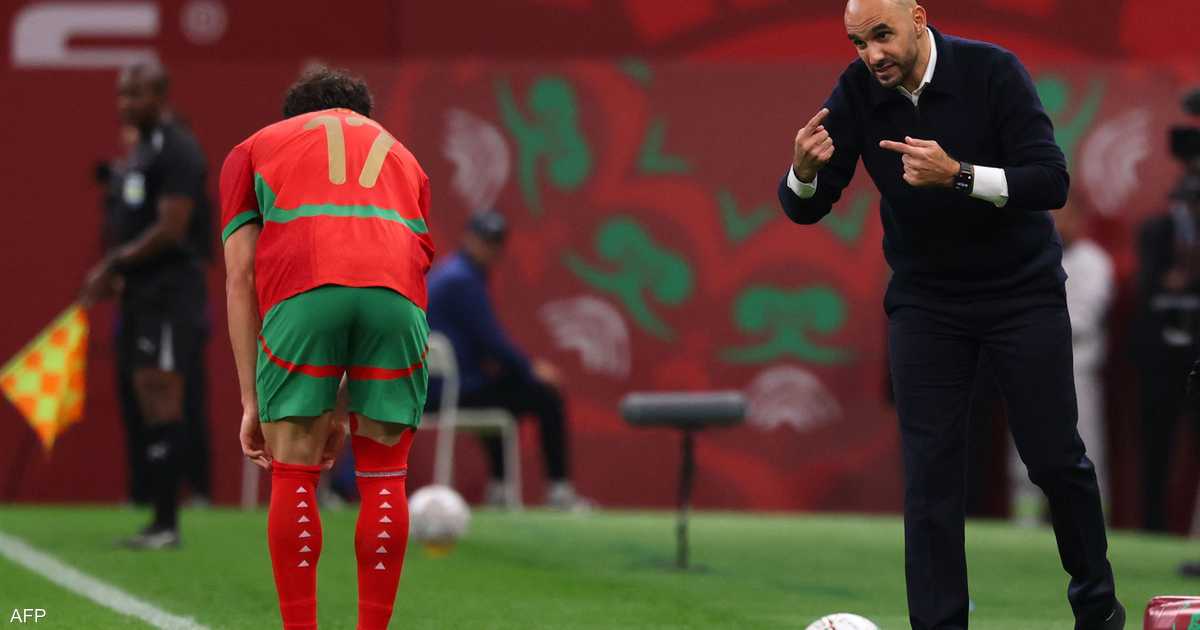 وليد الركراكي يكشف كواليس إنجاز المغرب في كأس العالم 2022