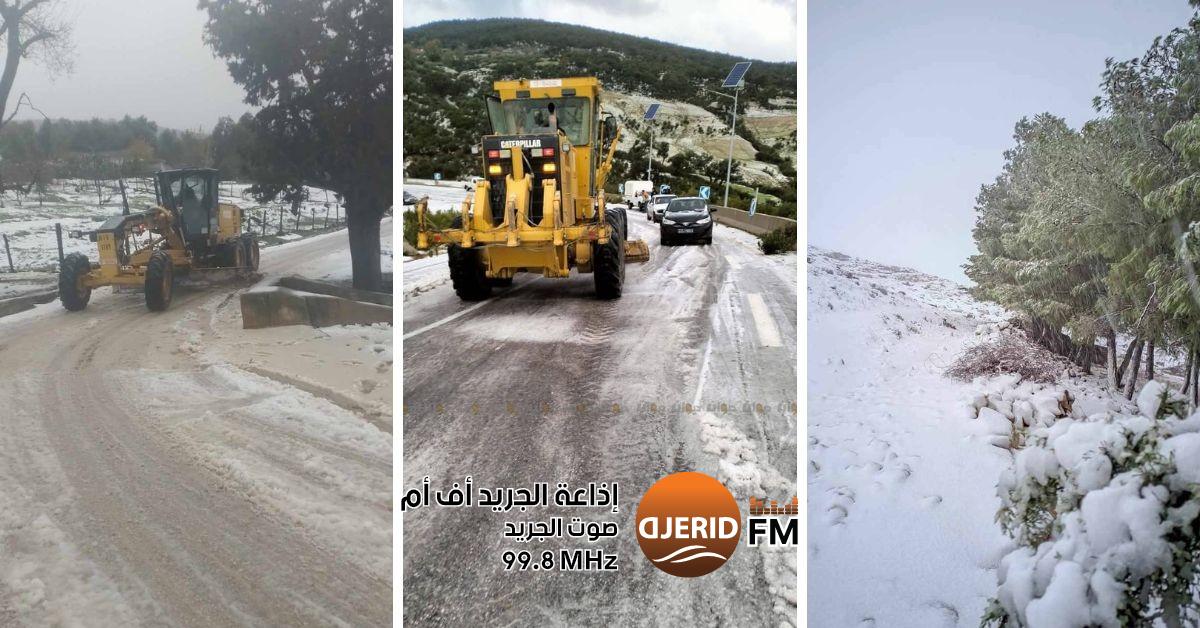 تعرف على أبرز تحركات وزارة التجهيز والإسكان لمواجهة تساقط الثلوج في بعض الولايات أبرز تدخلات وزارة التجهيز والإسكان إثر تساقط للثلوج في بعض الولايات