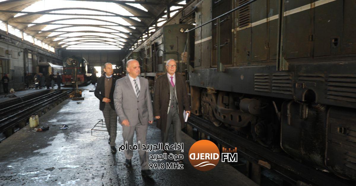 وزير النقل يدعو الى تقديم خطّة إنقاذ عاجلة لشركة السكك الحديدية