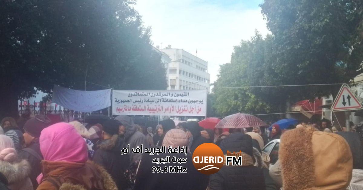 المربّون التطبيقيون المتعاقدون يتأهبون للتصعيد ويطالبون بدعم رئاسة الجمهورية القيمون والمرشدون التطبيقيون المتعاقدون يهددون بالتصعيد ويتوجهون الى رئاسة الجمهورية
