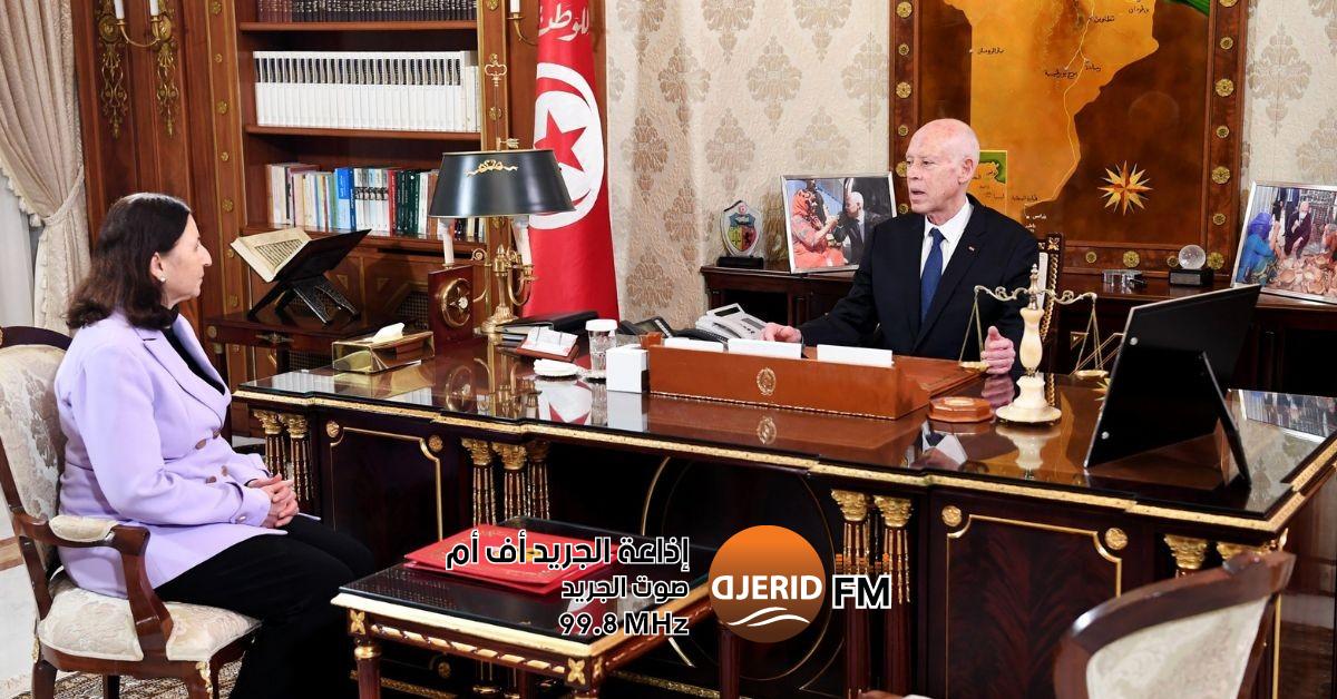 لقاء رئيس الدولة ووزيرة التجهيز يُحرز تقدماً في مشاريع البنية التحتية تقدّم إنجاز عدد من مشاريع البنية التحتية في لقاء رئيس الدولة بوزيرة التجهيز