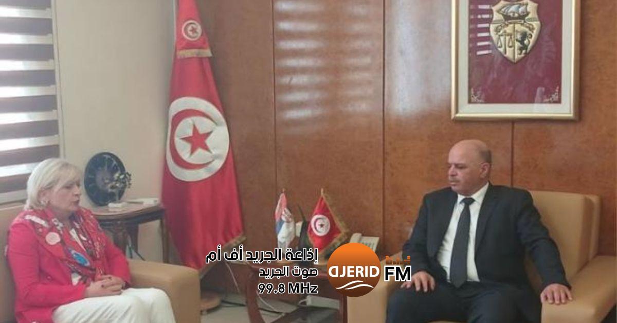 وزير النقل وسفيرة صربيا بتونس يؤكدان أهمية التنسيق لتعزيز الربط الجوي بين البلدين