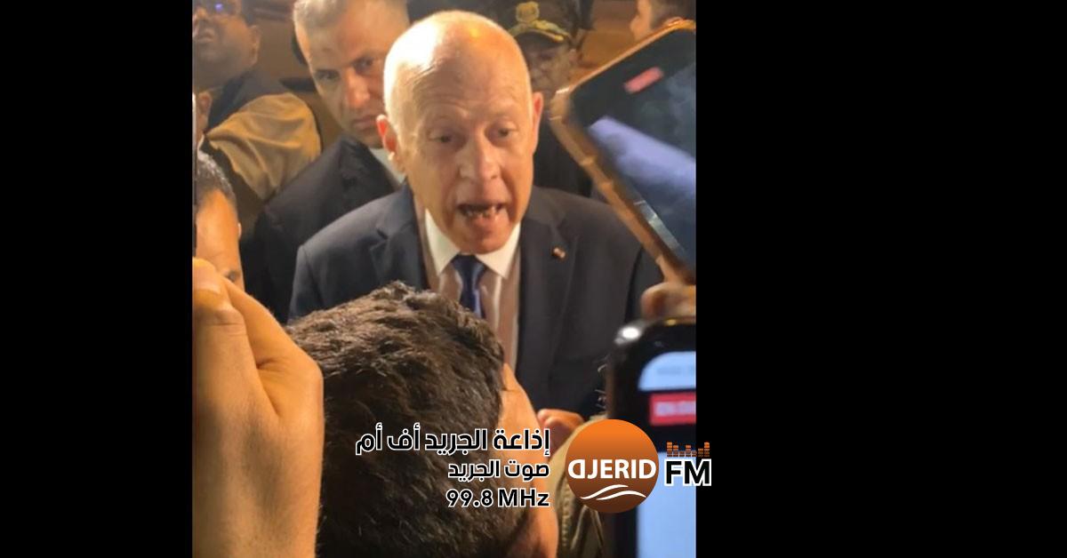 رئيس الجمهورية يشيد ببطولة أهالي المزّونة ويؤكد مشروعية مطالبهم رئيس الجمهورية لأهالي المزّونة:قمتم بعمل بطولي ومطالبكم مشروعة