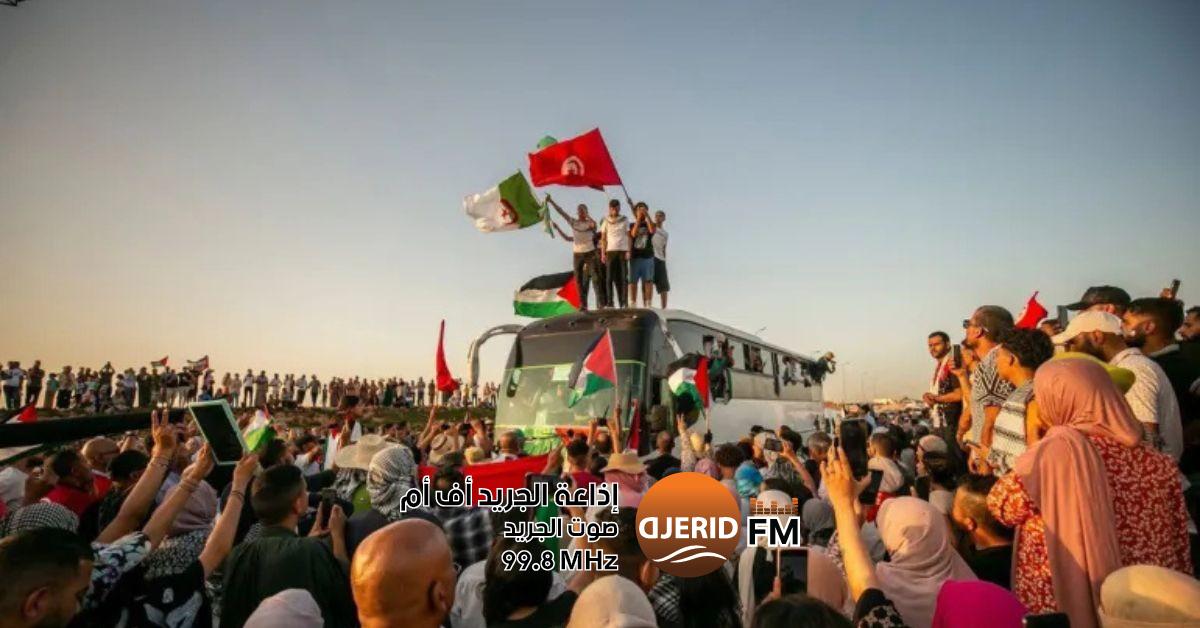 تنسيقية العمل لأجل فلسطين تناشد برفع الحظر عن قافلة الصمود في شرق ليبيا تنسيقية العمل من أجل فلسطين تطالب سلطات شرق ليبيا برفع الطوق على قافلة الصمود