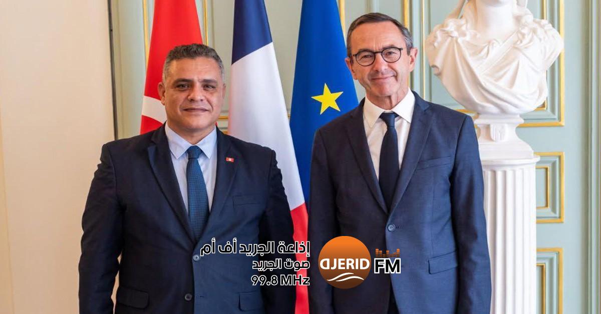 لقاء حاسم بين وزيري الداخلية لمواجهة الإرهاب وتعزيز مكافحة المخدرات التوقي من الارهاب ومكافحة المخدرات في لقاء وزير الداخلية ونظيره الفرنسي
