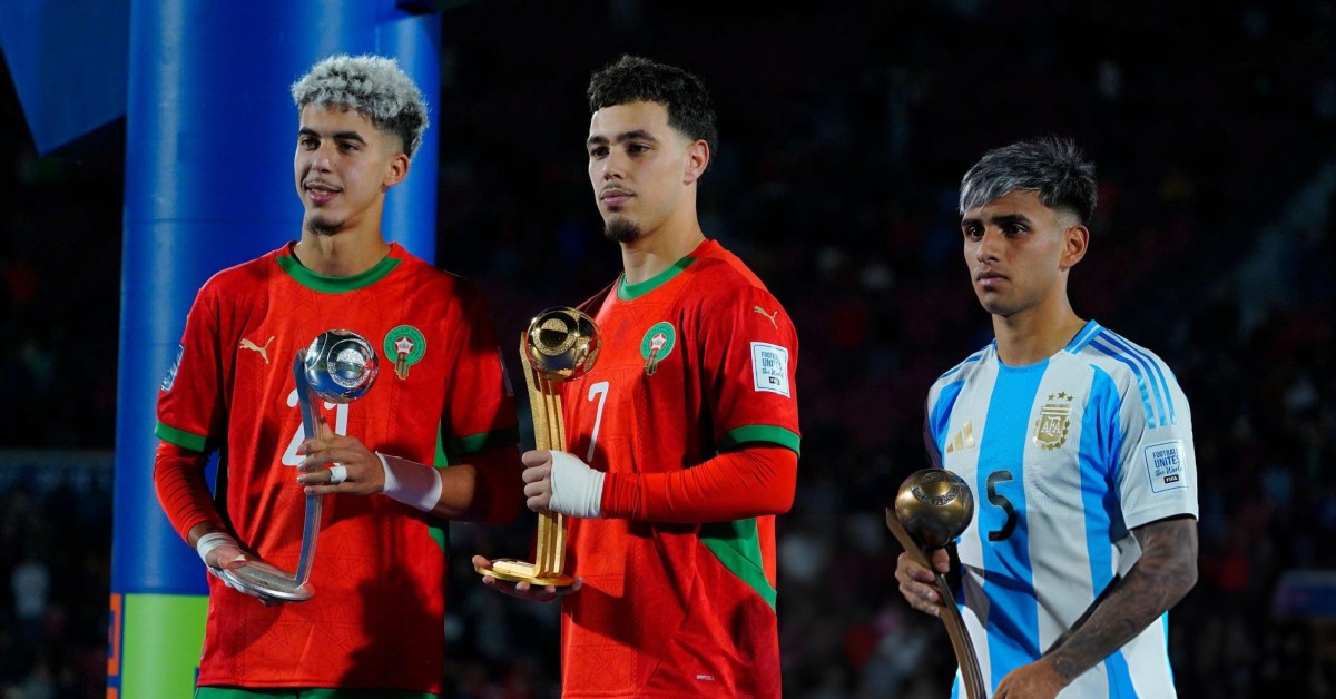 الكشف عن الأفضل في كأس العالم للشباب: معما أفضل لاعب والزابيري يحصد لقب الهداف كأس العالم للشباب: معما يتوج بجائزة أفضل لاعب والزابيري أفضل هداف