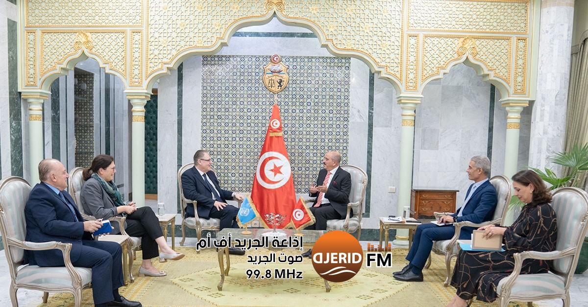 لقاء رفيع المستوى: وزير الخارجية يجتمع مع المدير الإقليمي لبرنامج الأمم المتحدة الإنمائي لبحث التعاون وزير الخارجية يلتقي المدير الإقليمي للدول العربية ببرنامج الأمم المتحدة الإنمائي