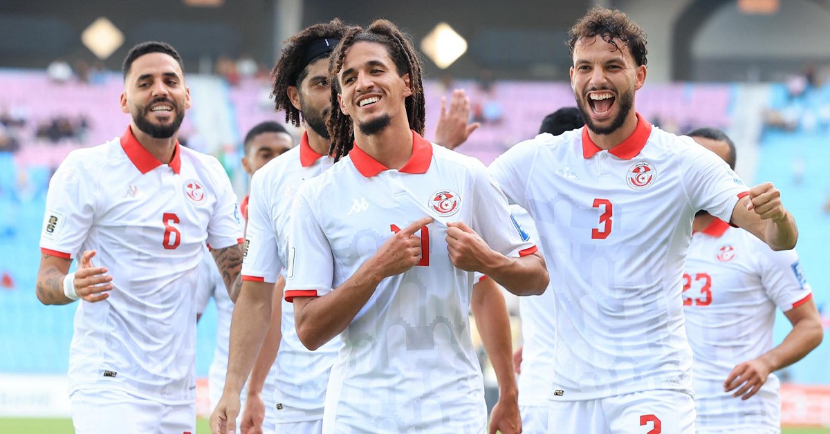 التشكيلة الأساسية للمنتخب التونسي أمام الأردن