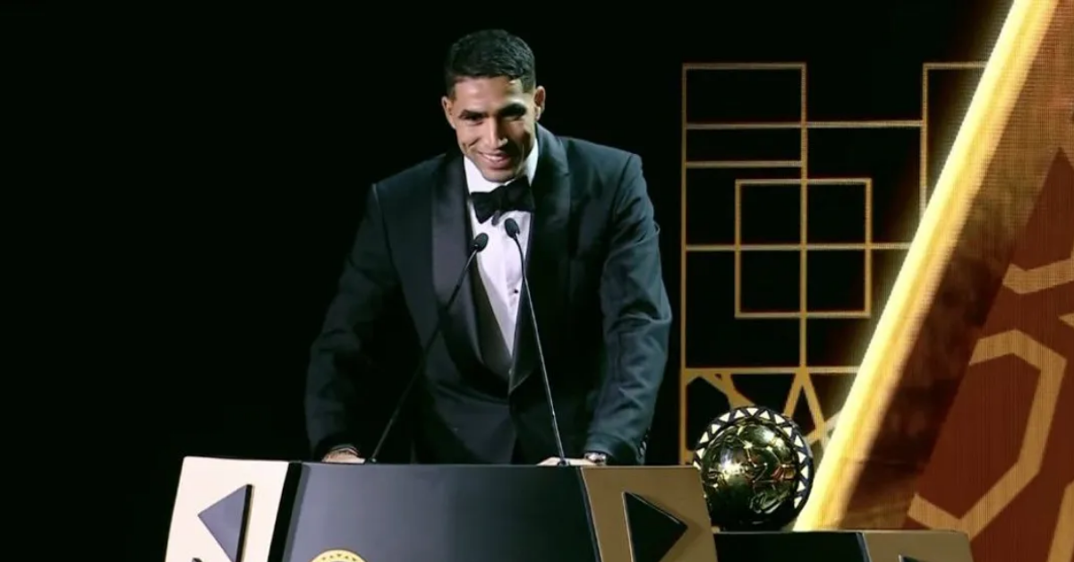 حكيمي أفضل لاعب في إفريقيا 2025