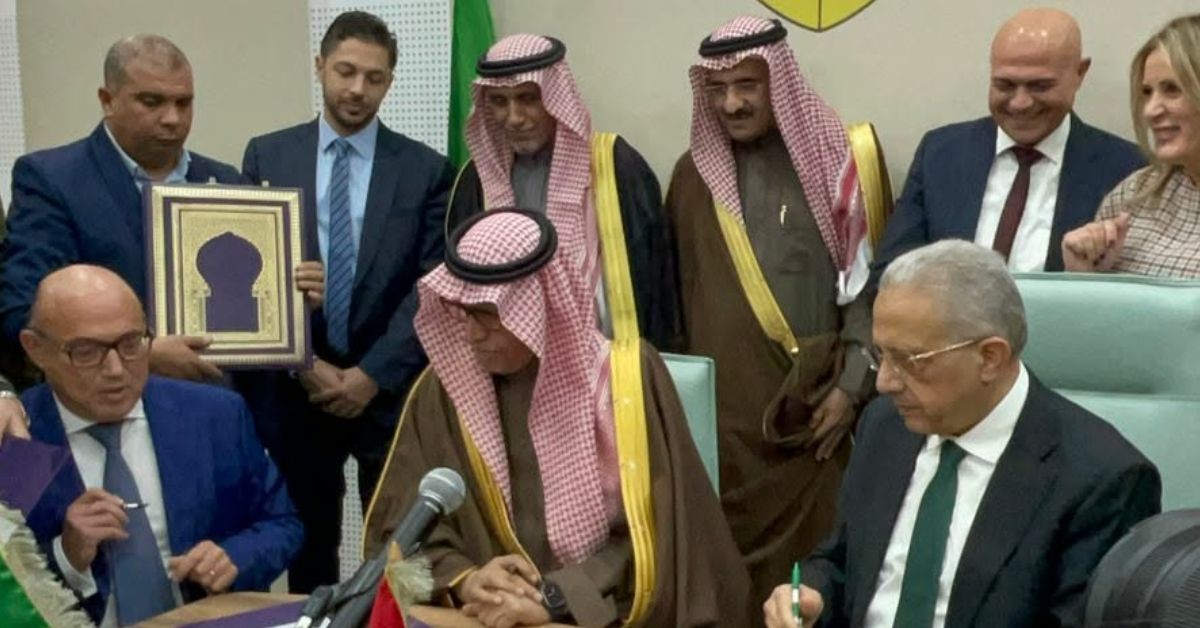 توقيع عقد لبناء مستشفى الملك سلمان بالقيروان يحقق نقلة نوعية في القطاع الصحي توقيع عقد انجاز مستشفى الملك سلمان بالقيروان