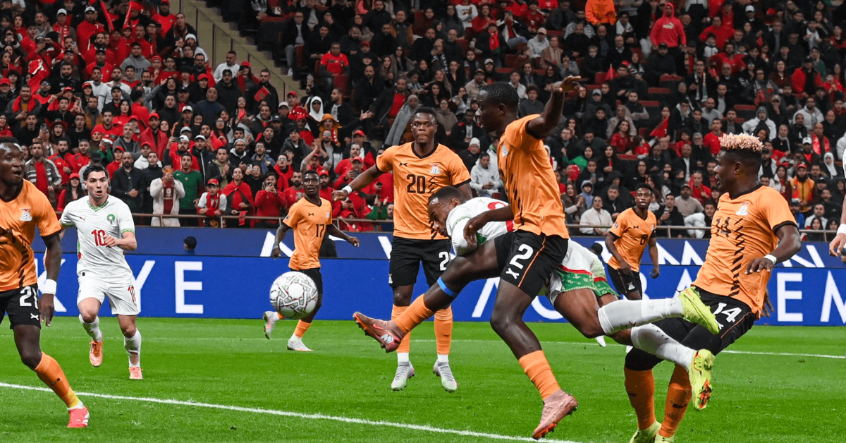 منتخب المغرب يتأهل إلى ثمن النهائي بعد فوز كبير على زامبيا بثلاثية نظيفة المنتخب المغربي يتجاوز عقبة نظيره الزامبي بثلاثية نظيفة ويبلغ ثمن النهائي