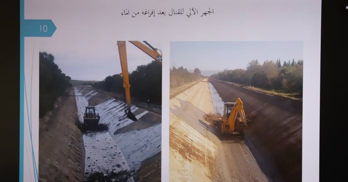 وزير الفلاحة يطالب باحترام آجال أشغال قنال مجردة لضمان تدفق المياه في الوطن القبلي وزير الفلاحة يدعو الى احترام آجال أشغال التوقّف الفنّي لقنال مجردة الوطن القبلي