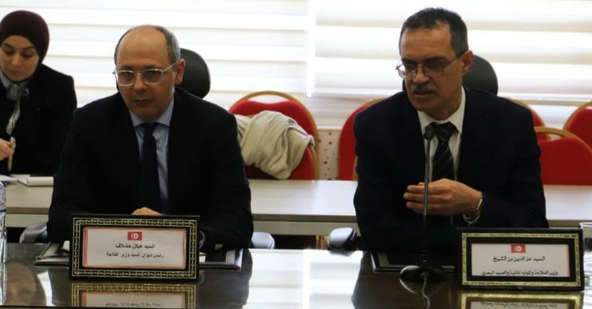 وزير الفلاحة يبحث حلول الإشكاليات الإدارية والمالية لقطاع تربية الأحياء المائية لتعزيز الإنتاج وزير الفلاحة يبحث الإشكاليات الإدارية والمالية لقطاع تربية الأحياء المائية