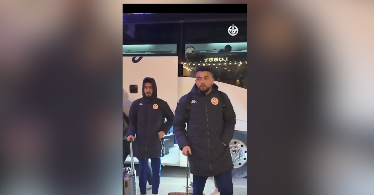 المنتخب التونسي لكرة القدم يصل إلى كندا 