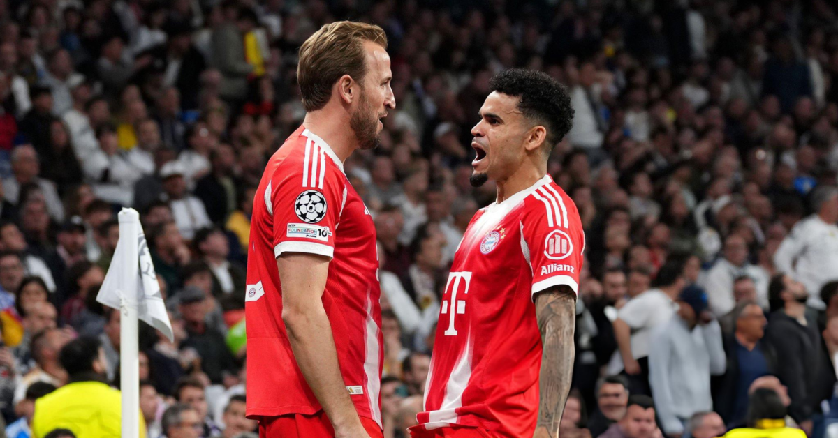 بثنائية دياز وكاين بايرن ميونيخ يفوز في البرينابيو امام ريال مدريد 