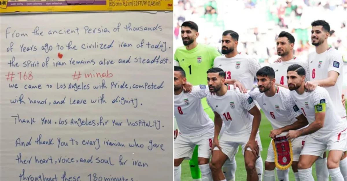 نافسنا بشرف وغادرنا بكرامة ... رسالة قوية من المنتخب الإيراني بعد التعادل أمام بلجيكا 