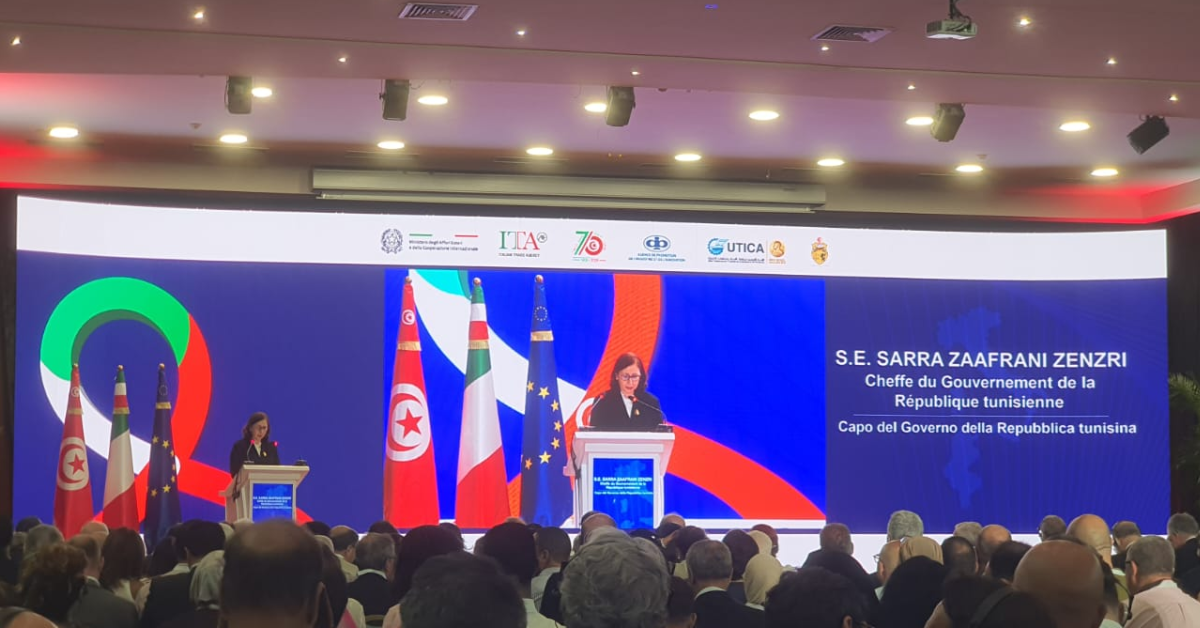 رئيسة الحكومة: العلاقات التونسية الإيطالية شهدت في السنوات الأخيرة نقلة نوعية