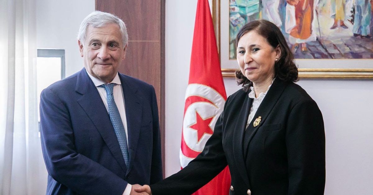 رئيسة الحكومة تلتقي بنائب رئيس مجلس الوزراء الإيطالي