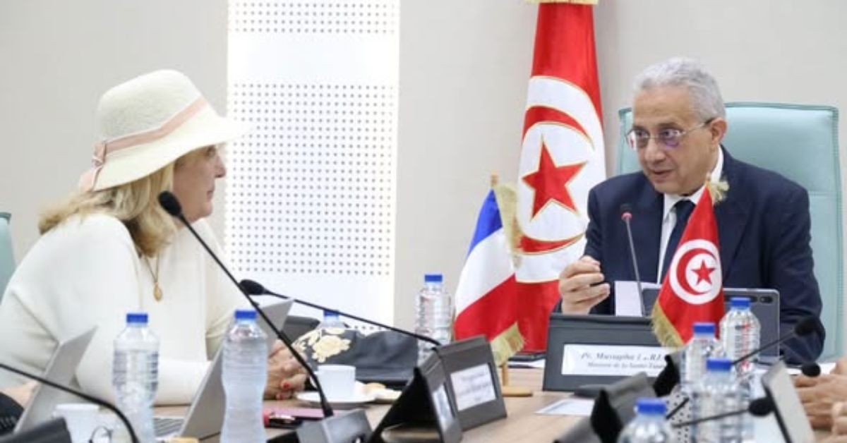وزير الصحة يبحث مدى تقدم المشاريع الصحية المنجزة بالشراكة مع الوكالة الفرنسية للتنمية