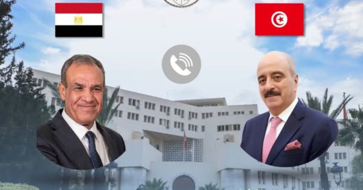 وزيرا خارجية تونس ومصر يشددان على ضرورة تكثيف التنسيق لمواجهة التحديات المشتركة