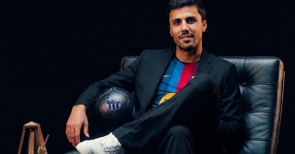 برشلونة يعلن رسميًا ضم رودري حتى 2030