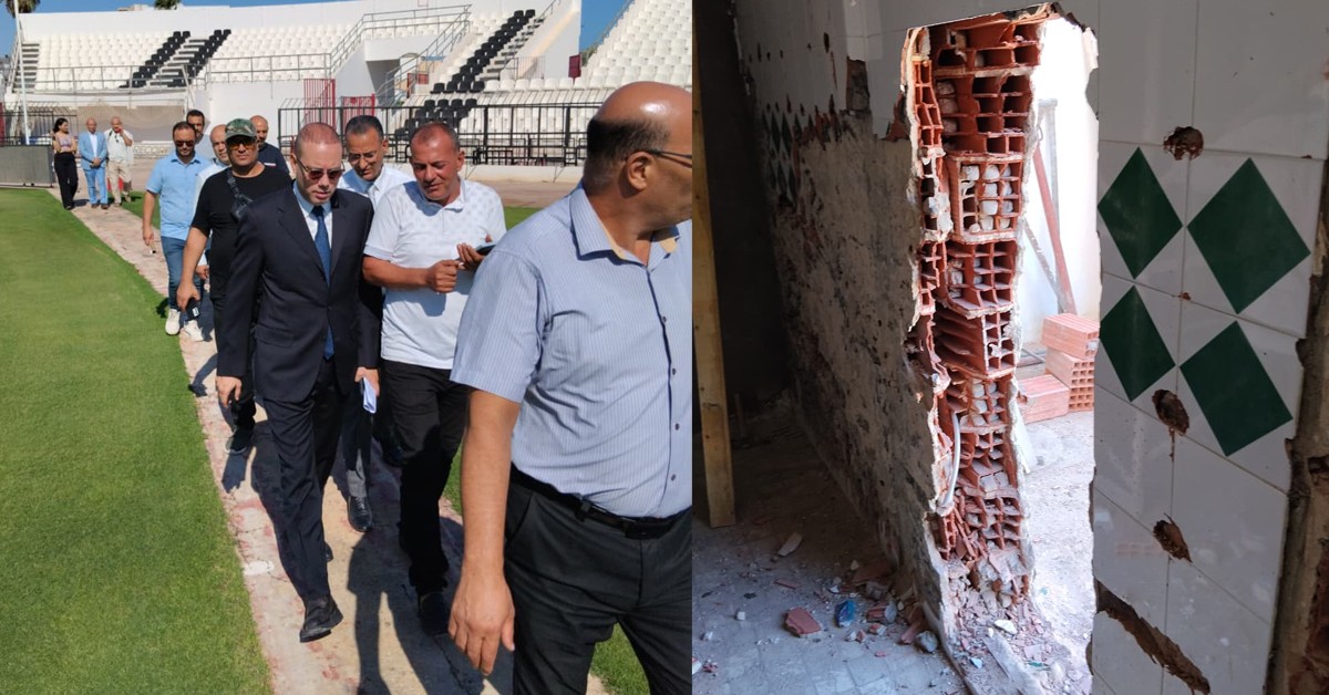 ملعب الطيب المهيري: تفاصيل التحسينات المطلوبة من الكاف ومدى تقدم الأشغال