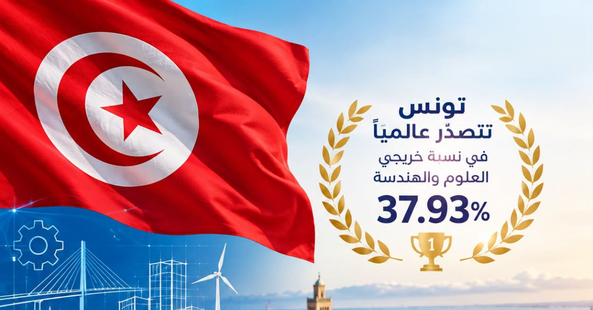 تونس الأولى عالميًا في نسبة خريجي العلوم والهندسة وفق مؤشر الابتكار العالمي