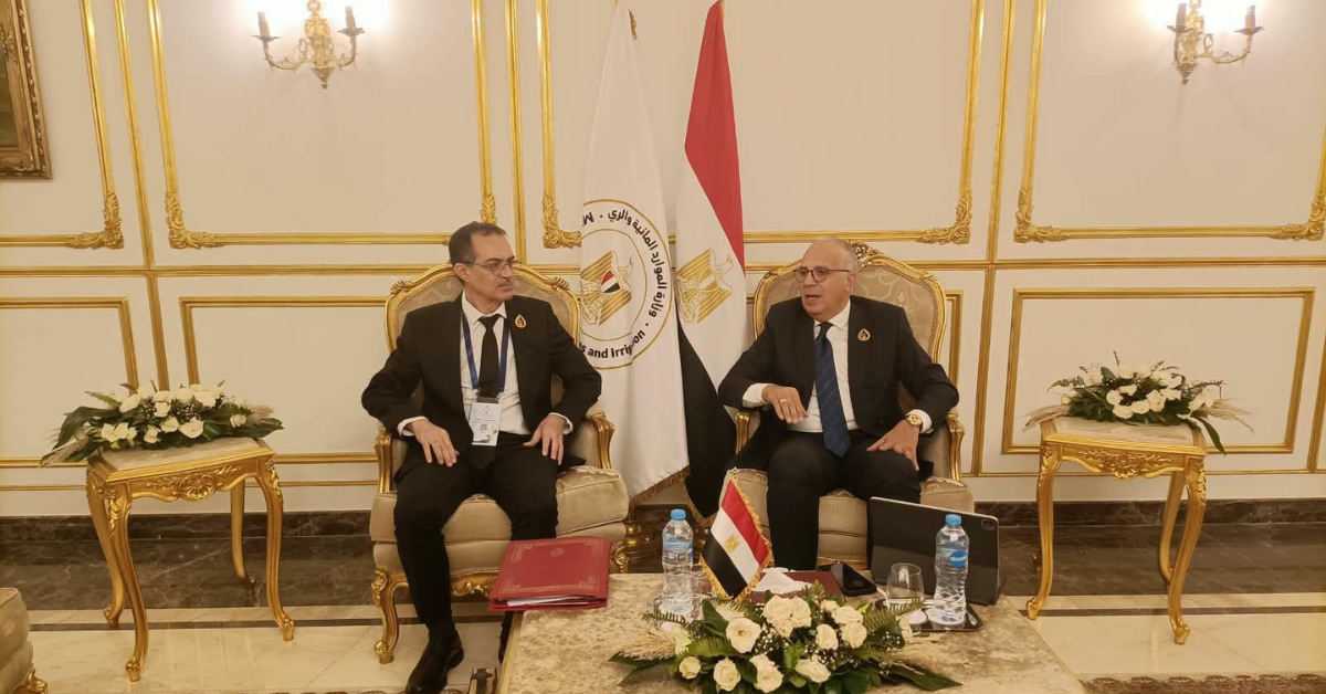 وزير الفلاحة ونظيره المصري يبحثان تطوير التعاون في مجالي الفلاحة والموارد المائية