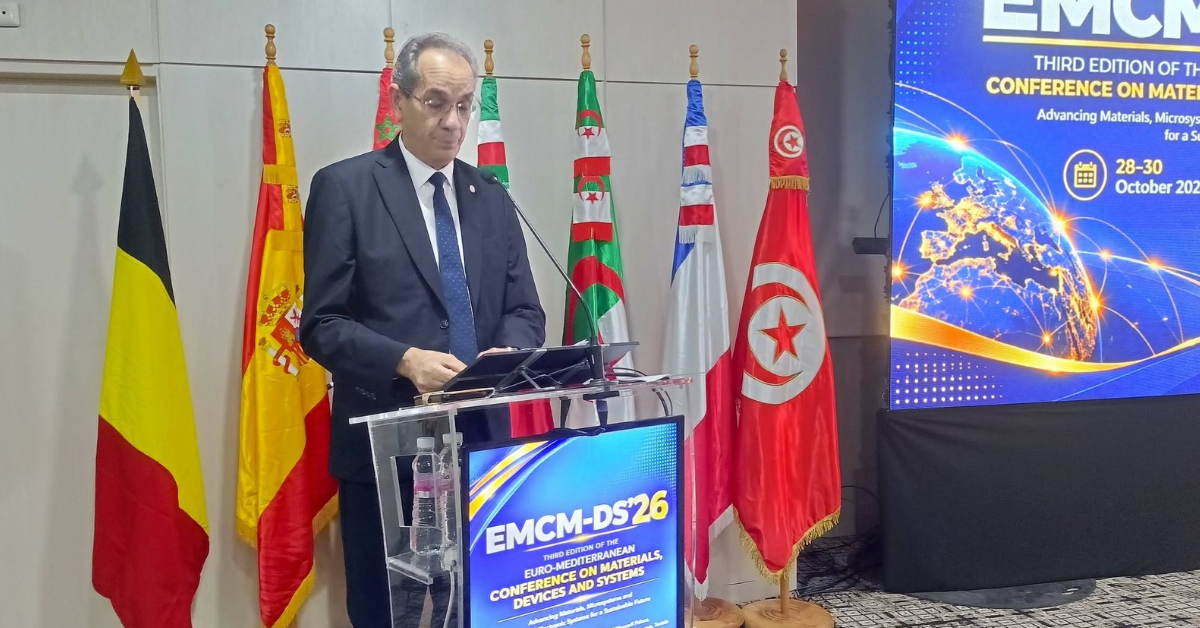 منذر بلعيد: دعم مركز البحوث في الميكروإلكترونيات والنانوتكنولوجيا بسوسة بتجهيزات متطورة