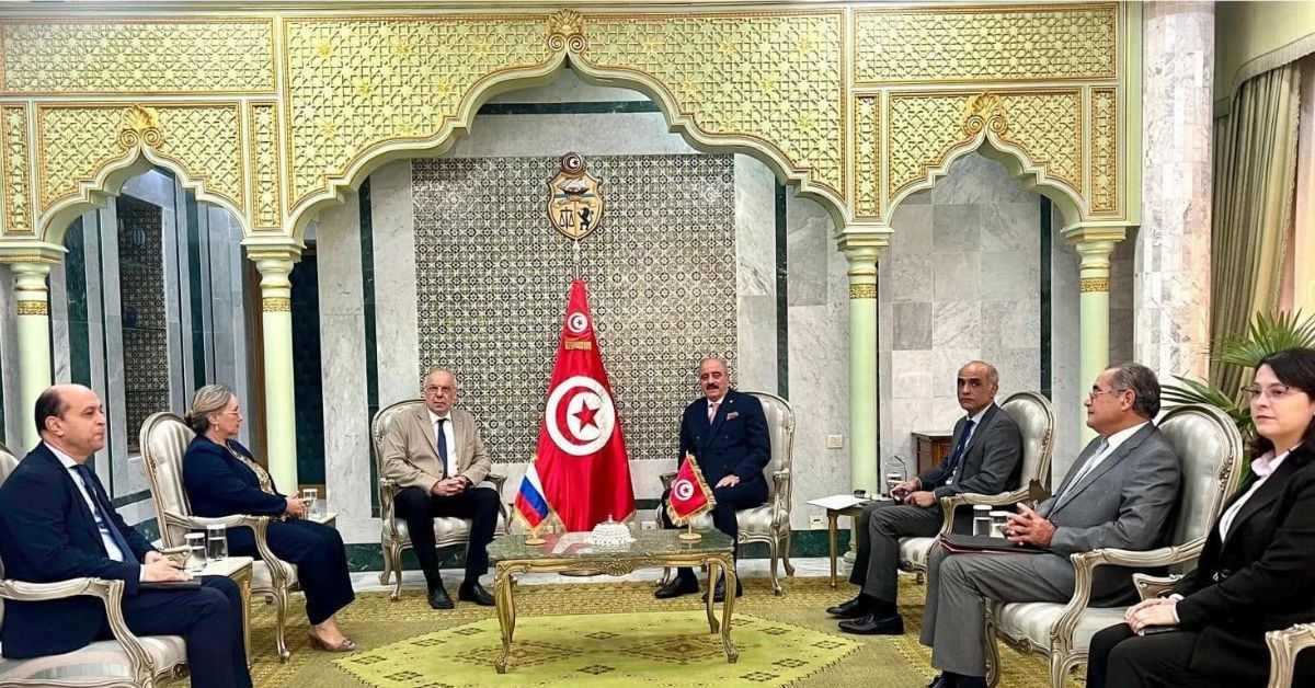 متابعة مخرجات القمة الروسية الإفريقية محور لقاء بين وزير الخارجية والسفير الروسي