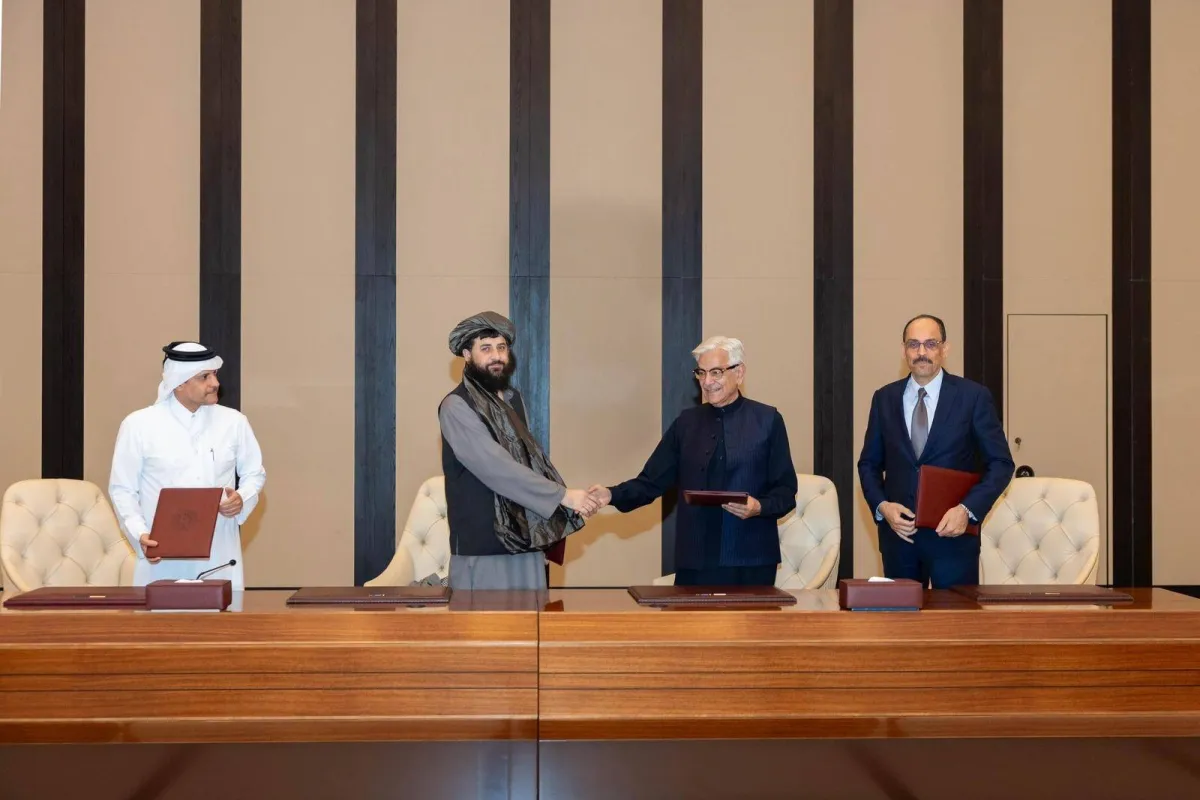 قطر تعلن اتفاق باكستان وأفغانستان على «وقف فوري لإطلاق النار» قطر تعلن اتفاق باكستان وأفغانستان على «وقف فوري لإطلاق النار»