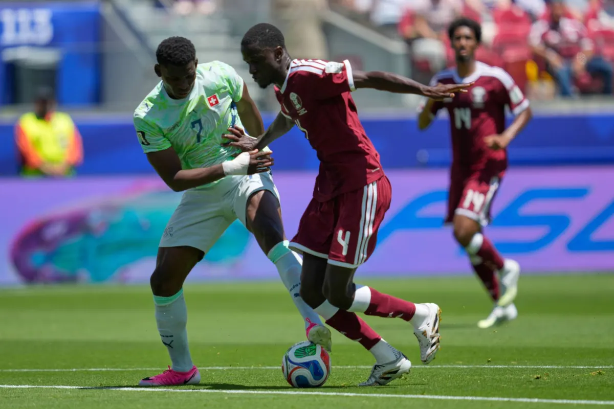 عيسى لاي في مباراة كأس العالم 2026