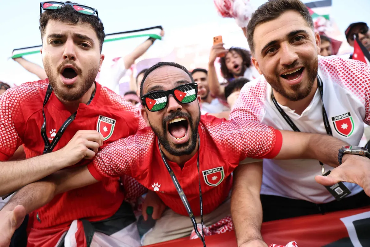 جماهير الأردن تحتفل بأول مشاركة في كأس العالم 2026