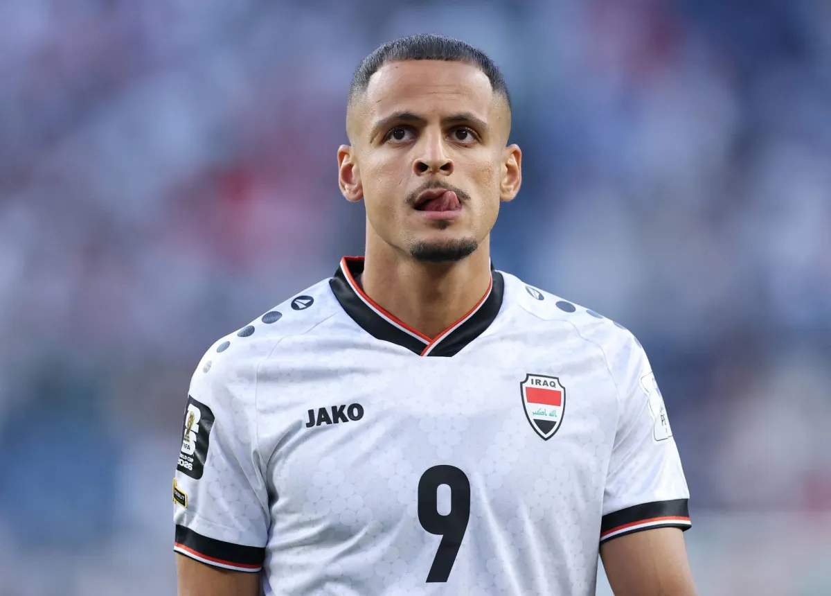 المهاجم العراقي علي الحمادي في كأس العالم 2026