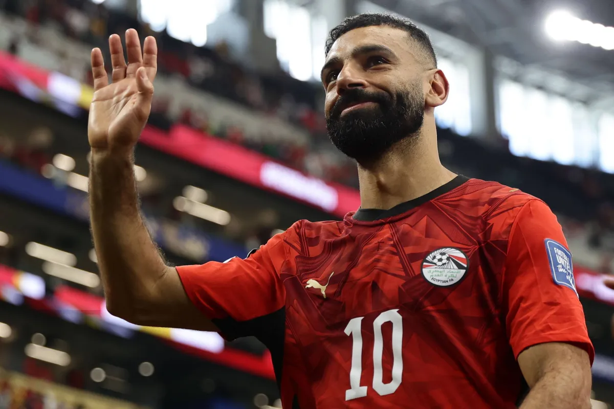 محمد صلاح يحتفل بتأهل مصر لدور الـ16 في كأس العالم 2026