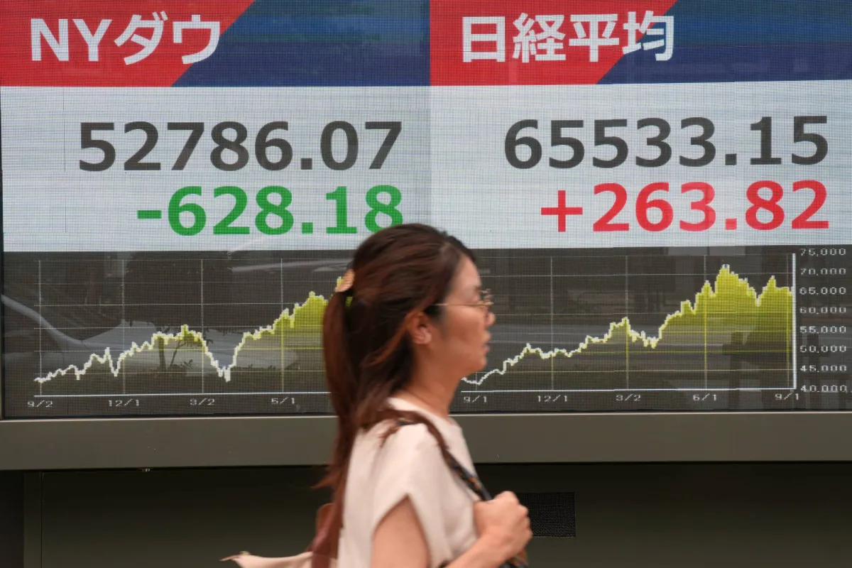 الأسهم الآسيوية تتراجع مع بقاء «برنت» فوق 100 دولار وارتفاع عوائد السندات