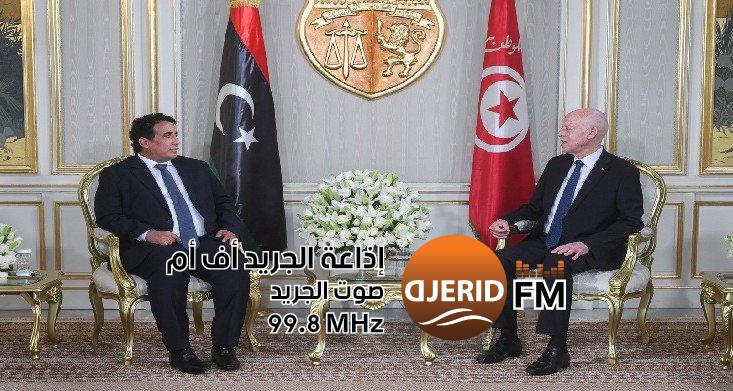 "سعيد يناقش القضايا العربية مع المنفي: القضية الفلسطينية في المقدمة!" على رأسها القضية الفلسطينية: سعيد يجري مباحثات مع المنفي