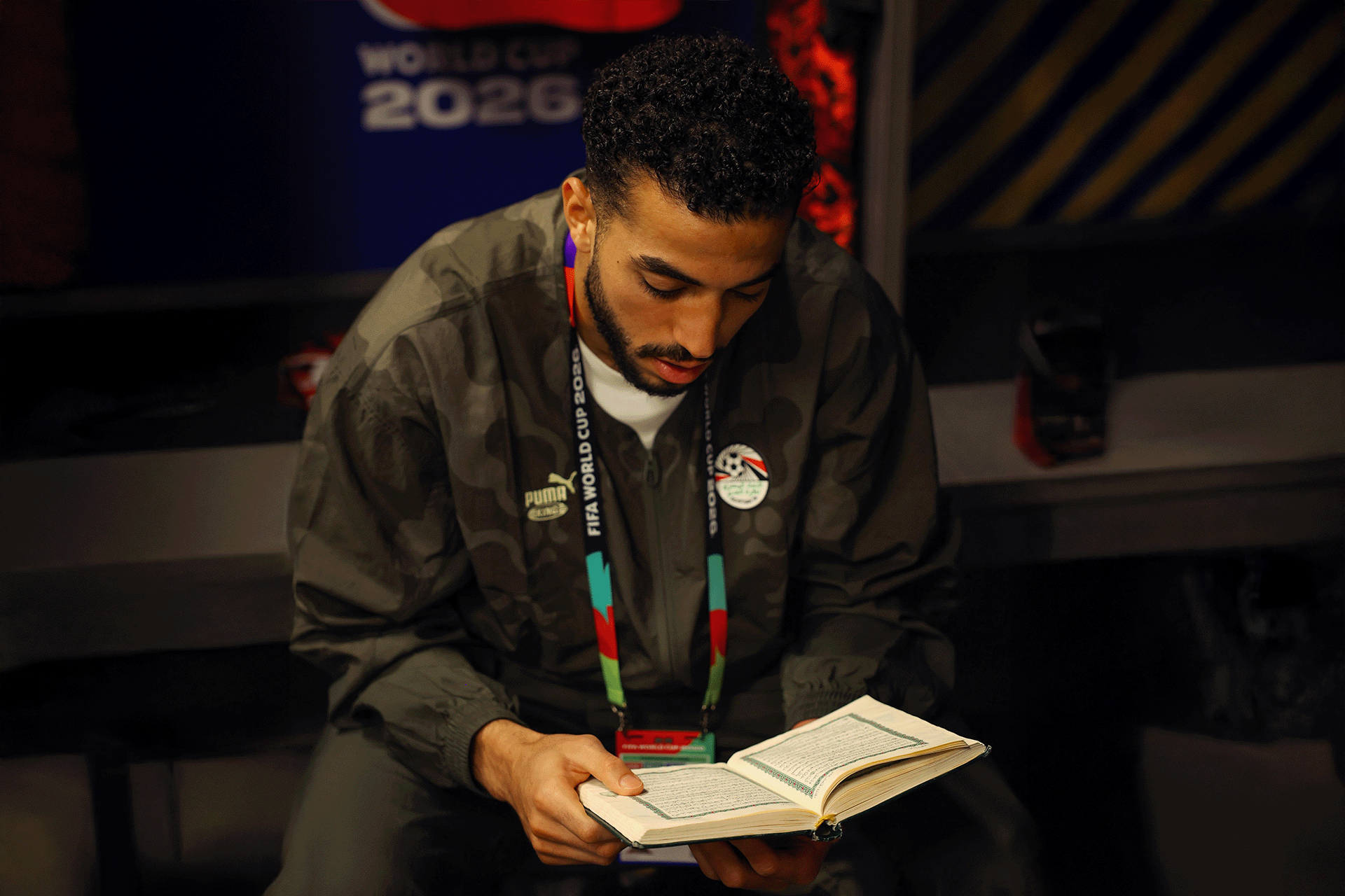 محمد صلاح يحتفل بتأهل مصر في كأس العالم 2026