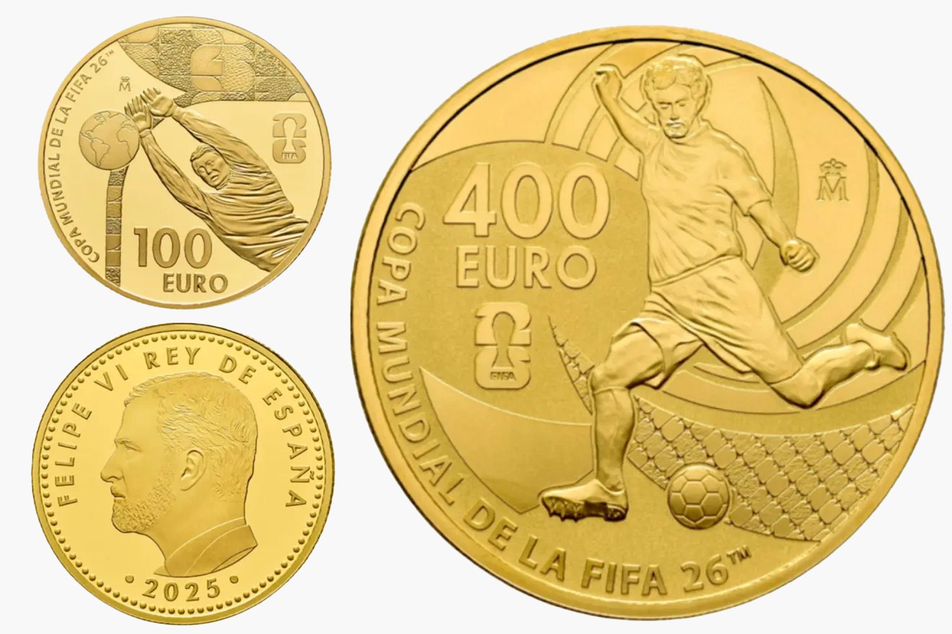 العملات التذكارية الإسبانية لكأس العالم 2026